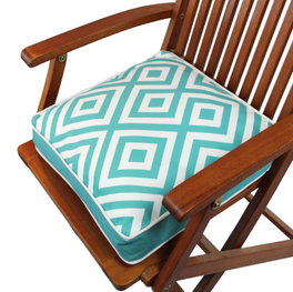 Aberto Design Cojín YM1205 Multicolor 42 x 42 cm